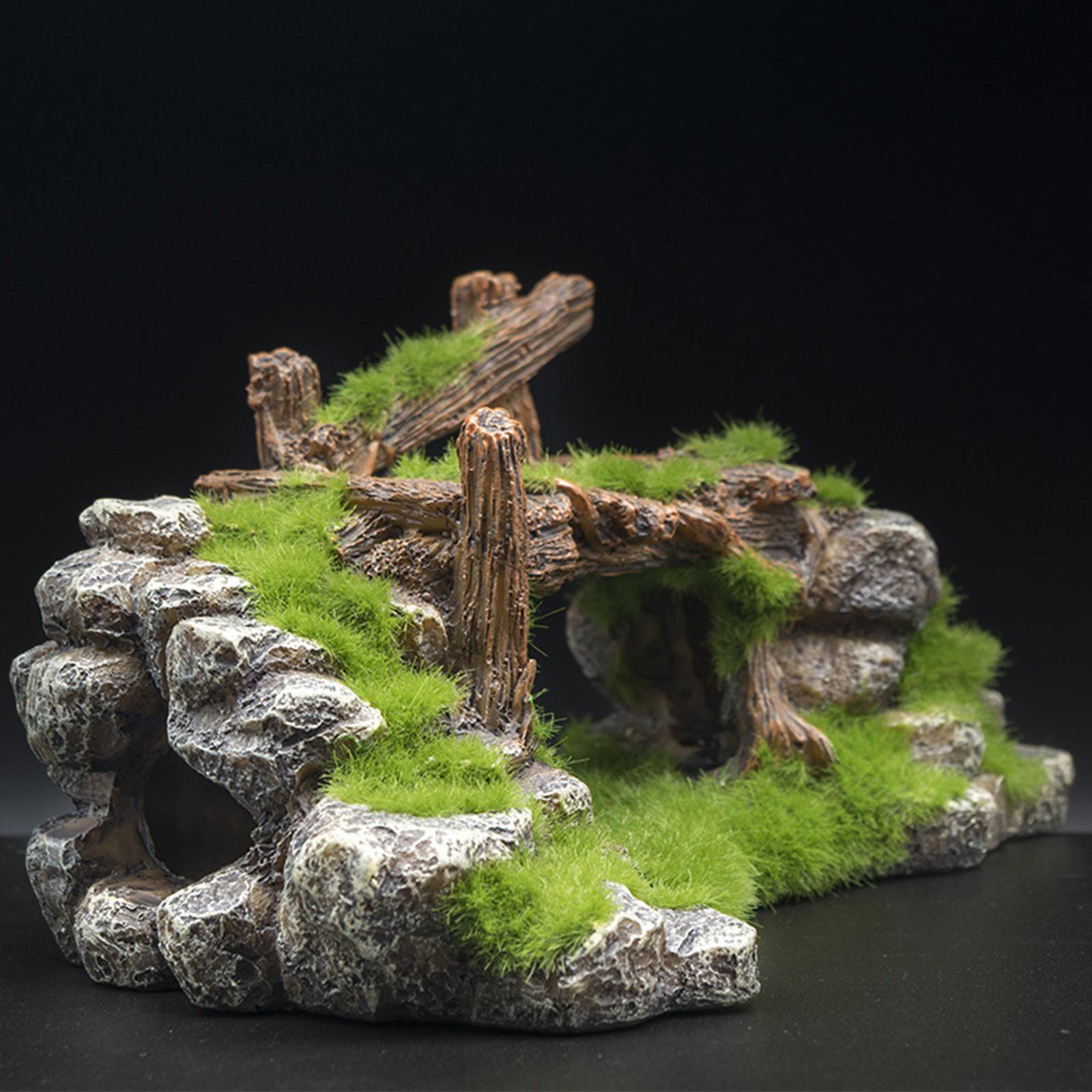 Aquarium Marina - Aquário ornamental hideaway cavernas aquáticas multifuncional