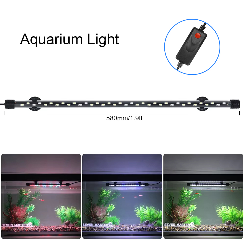 Marine Aquarium Lamp - 58cm luz de aquário led planta