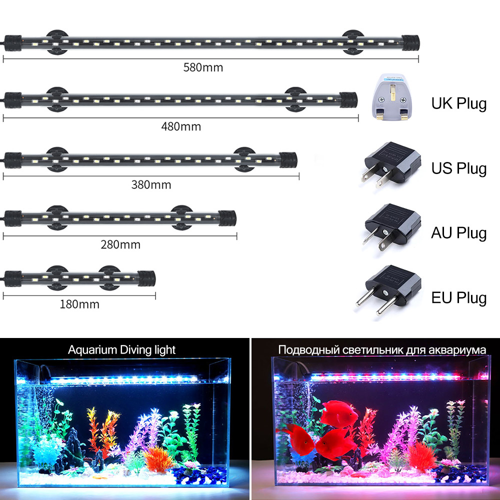 Marine Aquarium Lamp - 90-260v luz de aquário led à