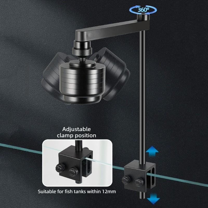 Luz LED para Aquário com 3 Cor - Marine Aquarium Lamp avaliação e preço