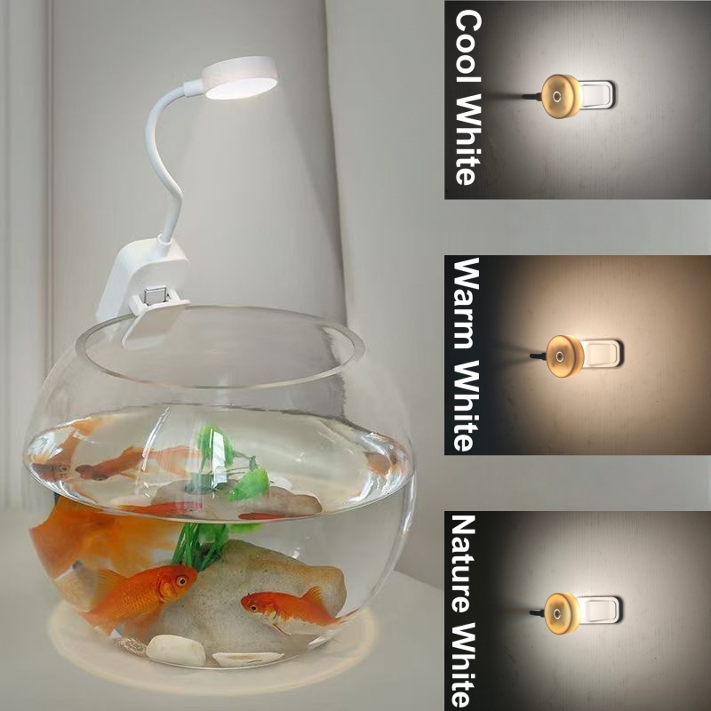 Luz LED para aquário com clipe - Marine Aquarium Lamp avaliação e preço