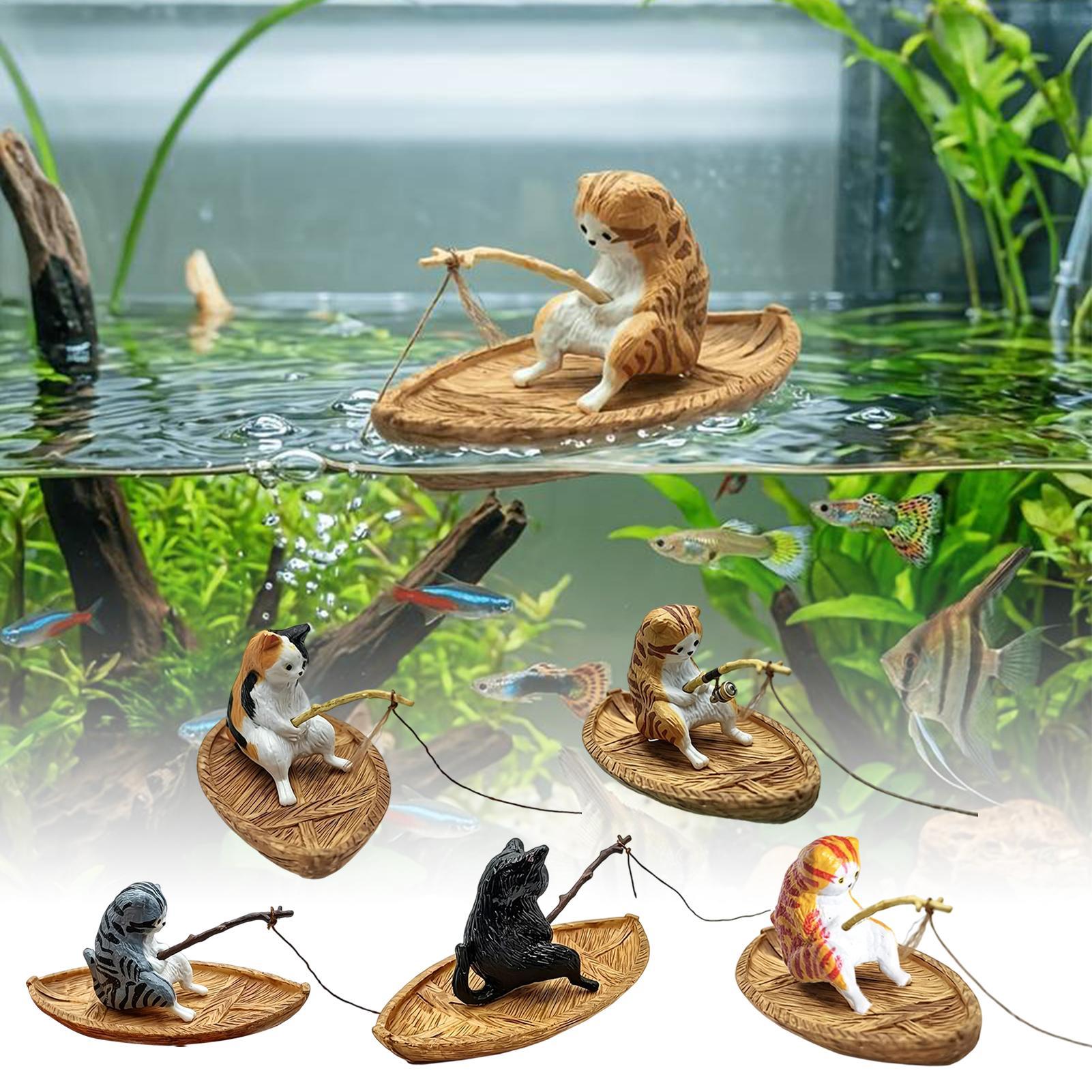 Ornamento Criativo de Gato Pes - Aquarium Marina avaliação e preço