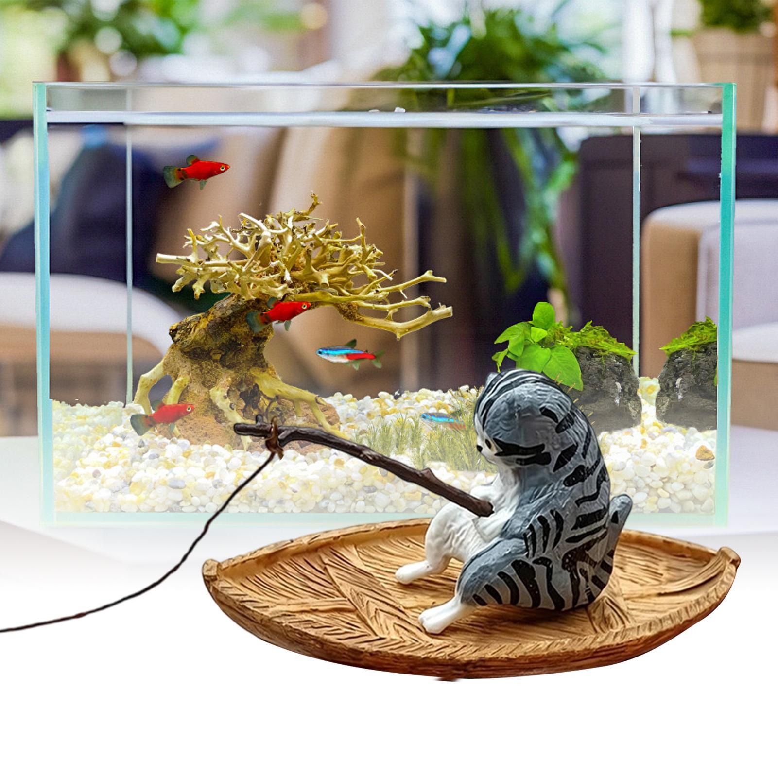 Ornamento Criativo de Gato Pes - Aquarium Marina avaliação e preço