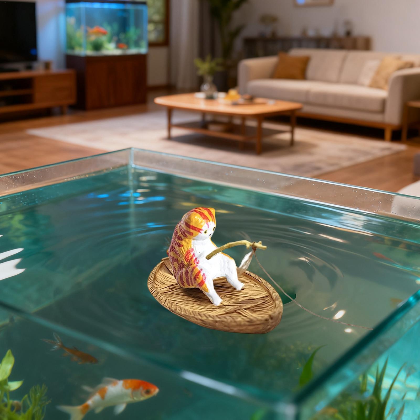 Ornamento Criativo de Gato Pes - Aquarium Marina avaliação e preço
