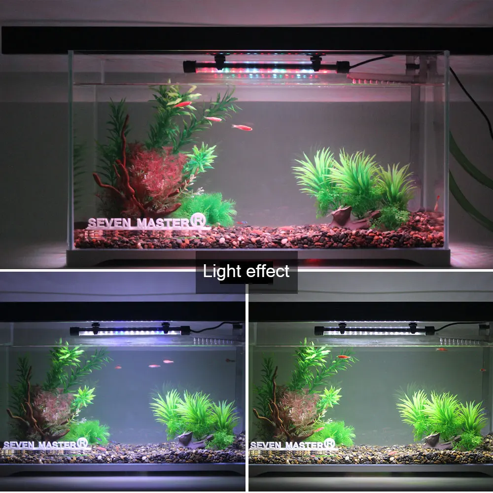 58cm luz de aquário led planta - Marine Aquarium Lamp avaliação e preço