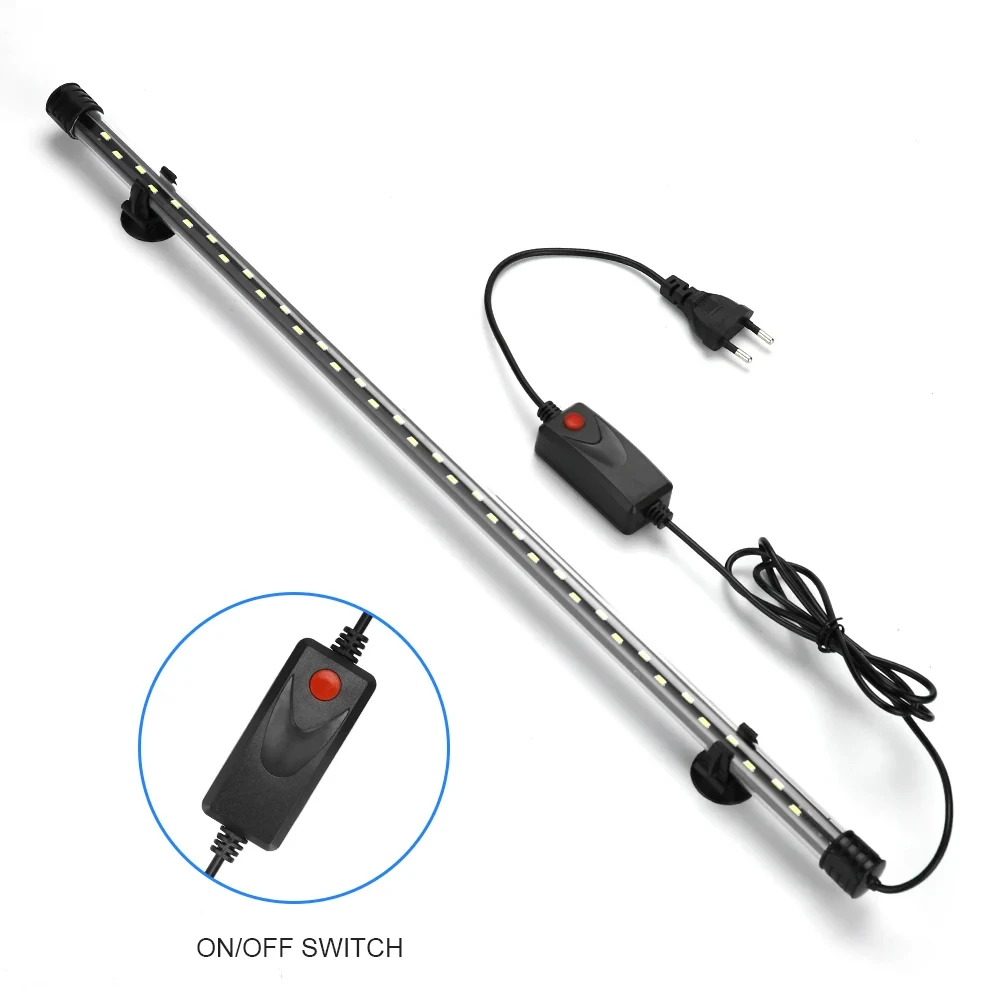 58cm luz de aquário led planta - Marine Aquarium Lamp avaliação e preço